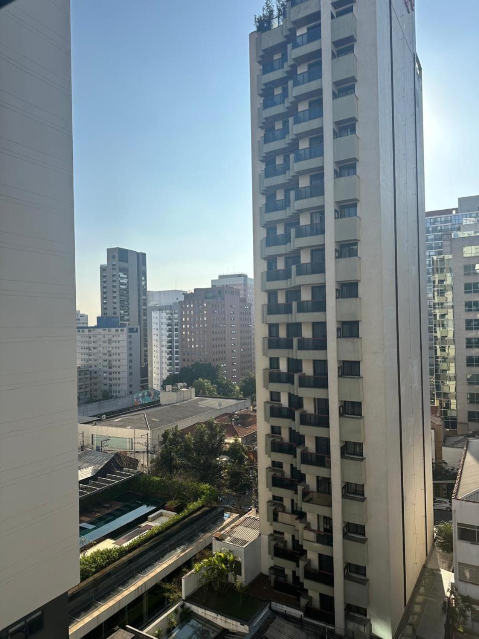 סאו פאולו Jardim Paulista Apartamento Com Vista מראה חיצוני תמונה