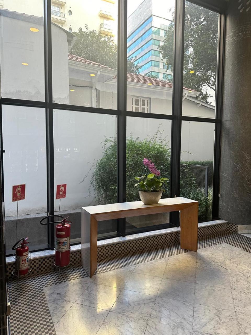 סאו פאולו Jardim Paulista Apartamento Com Vista מראה חיצוני תמונה