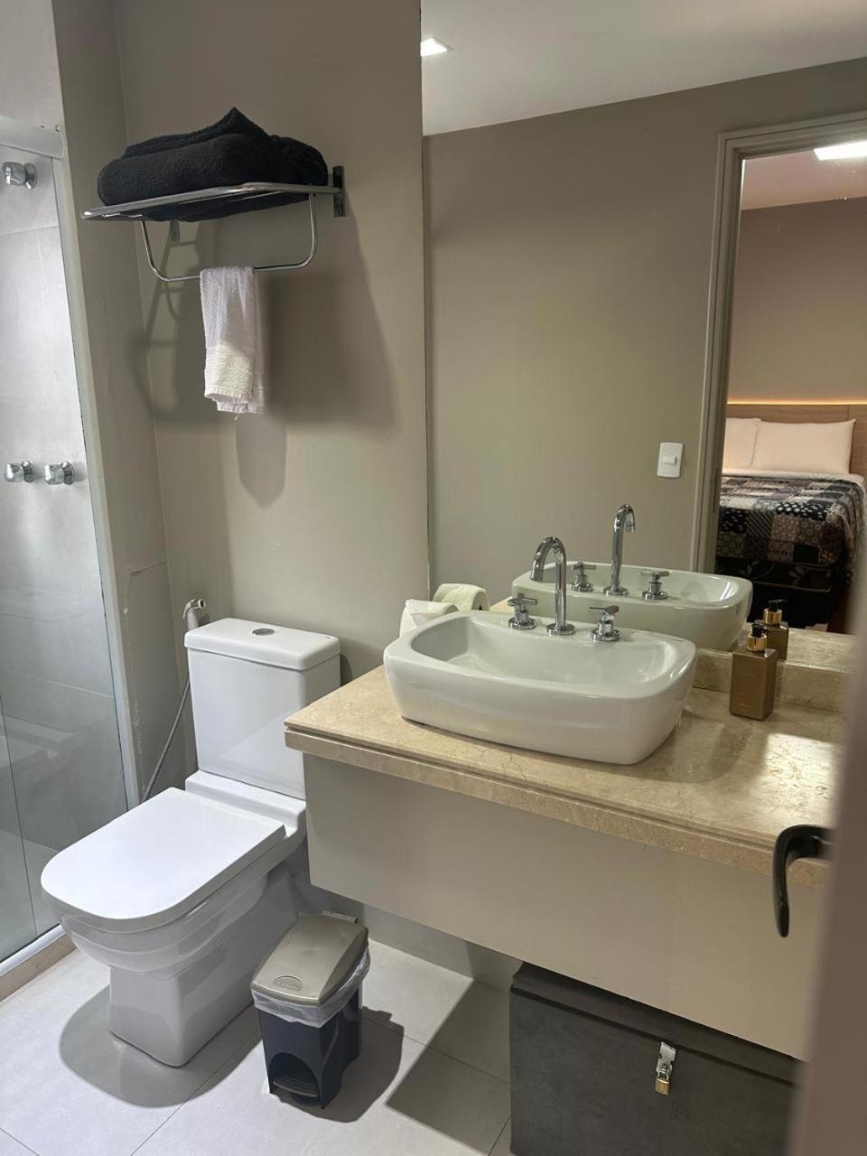 סאו פאולו Jardim Paulista Apartamento Com Vista מראה חיצוני תמונה